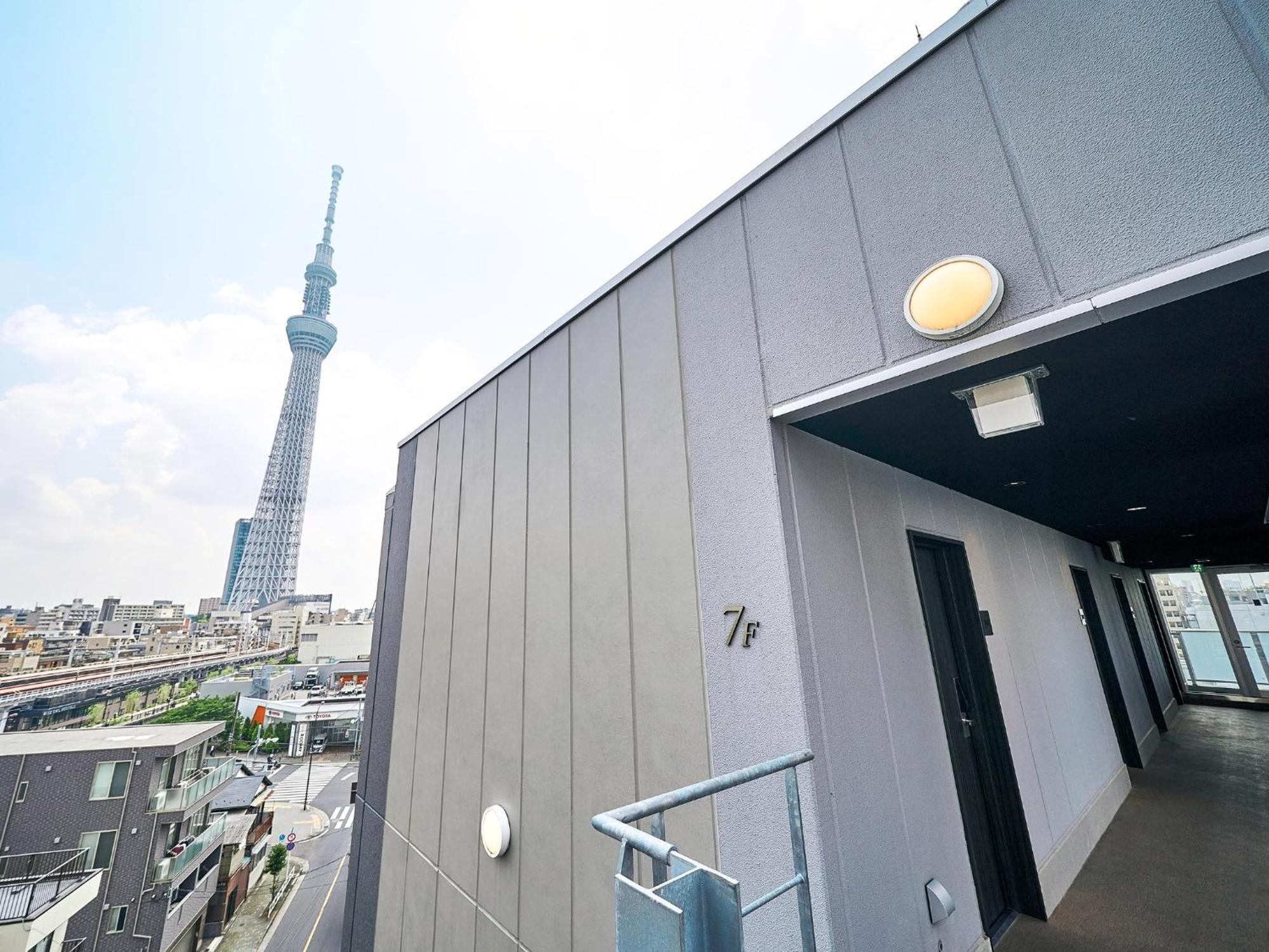 Rakuten Stay Tokyo Asakusa Twin Room With Unit Bath ภายนอก รูปภาพ